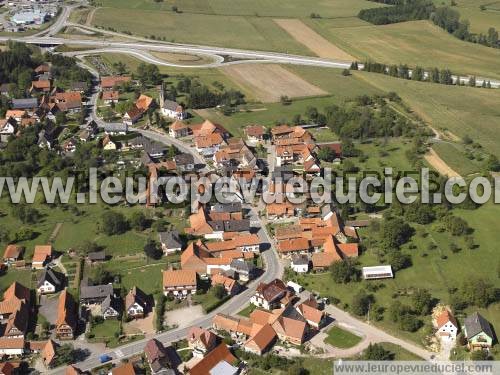 Photo aérienne de Soultz-sous-Forts