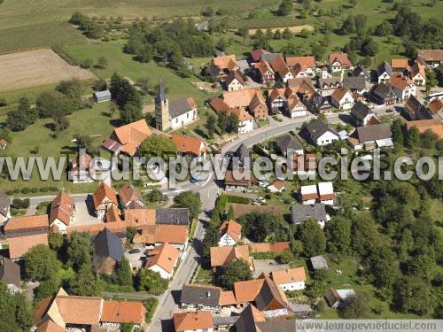 Photo aérienne de Soultz-sous-Forts