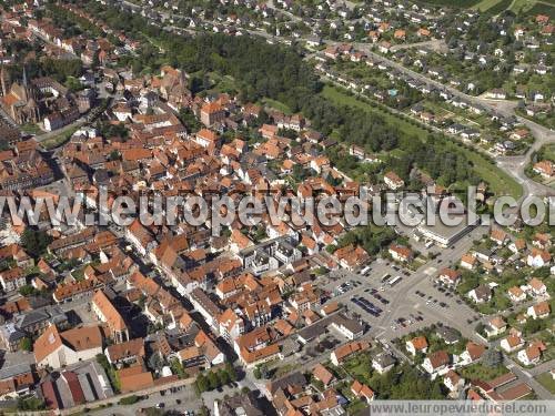 Photo aérienne de Wissembourg