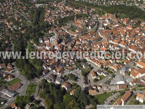 Photo aérienne de Wissembourg