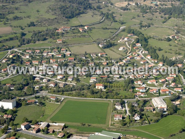 Photo aérienne de Bourg-Argental