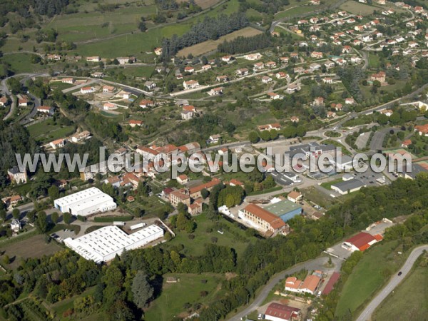 Photo aérienne de Bourg-Argental