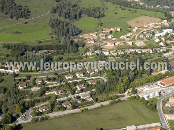 Photo aérienne de Bourg-Argental