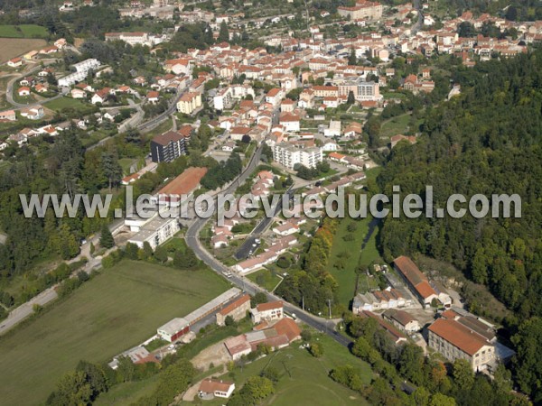 Photo aérienne de Bourg-Argental