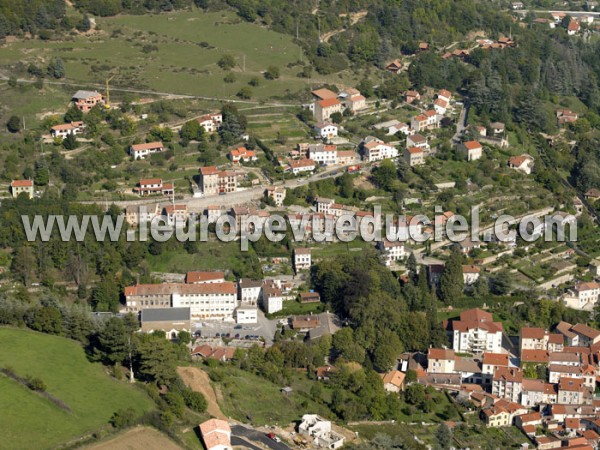 Photo aérienne de Bourg-Argental