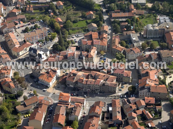 Photo aérienne de Bourg-Argental