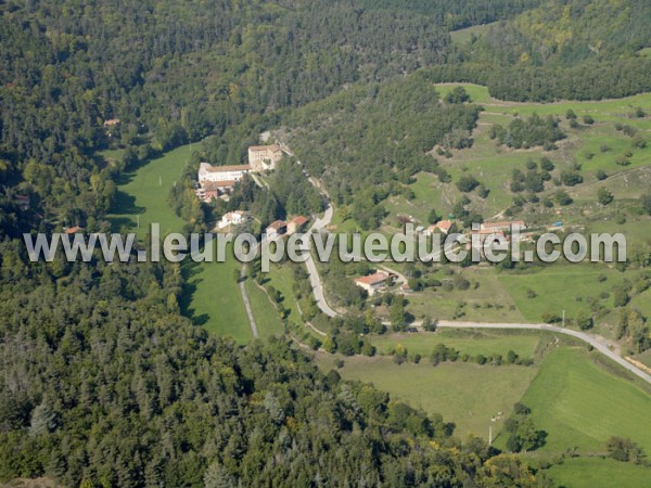 Photo aérienne de Bourg-Argental