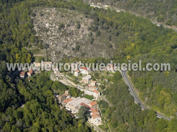 Photo aérienne de Bourg-Argental