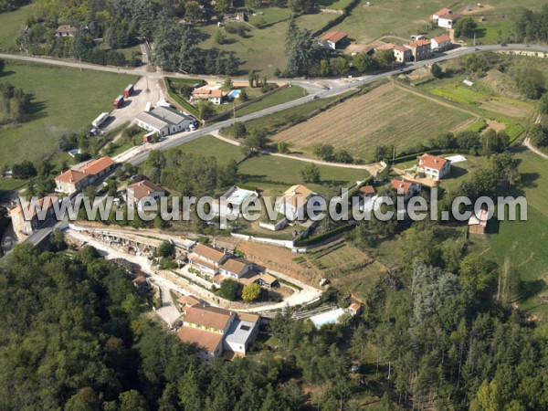 Photo aérienne de Roiffieux