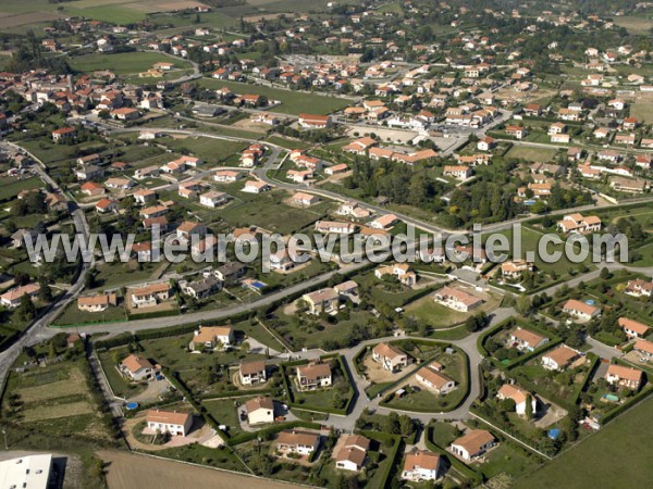 Photo aérienne de Roiffieux