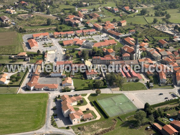 Photo aérienne de Vernosc-ls-Annonay