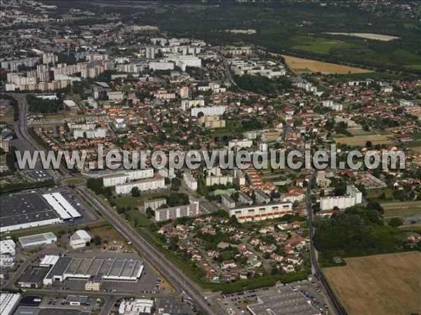 Photo aérienne de Vaulx-en-Velin