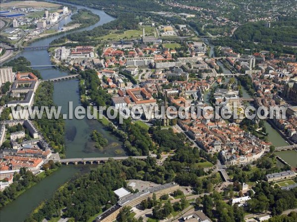 Photo aérienne de Metz