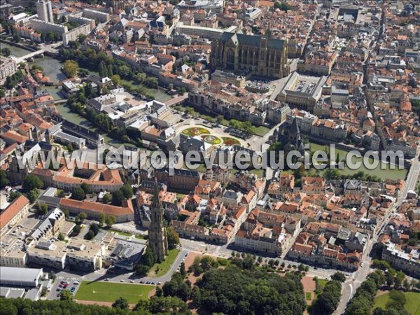 Photo aérienne de Metz