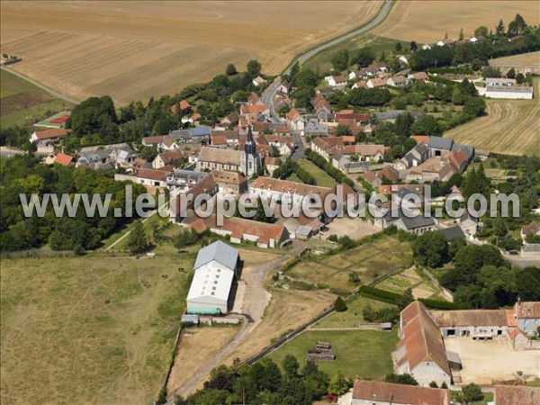 Photo aérienne de Saint-Léger-des-Aubées