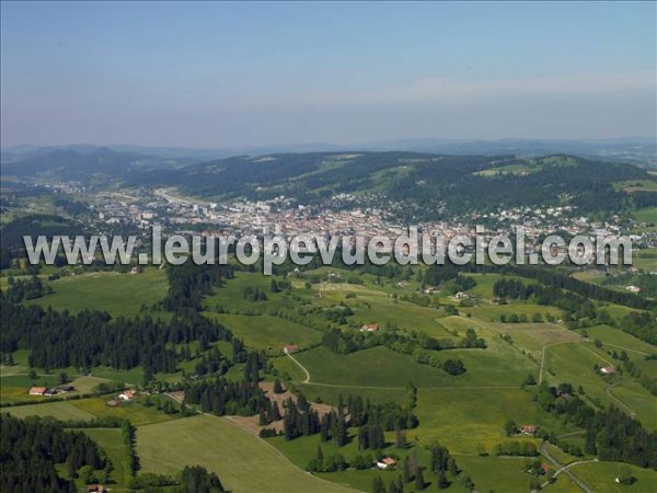 Photo aérienne de La Chaux-de-Fonds