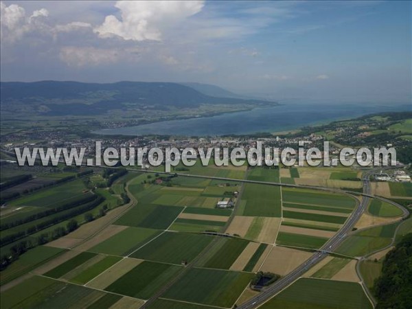 Photo aérienne de Yverdon-les-Bains