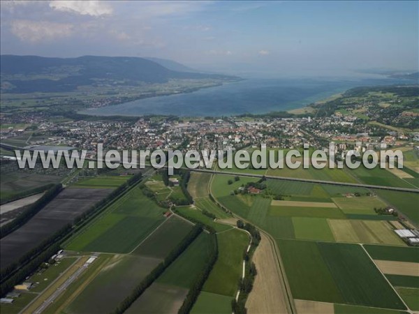 Photo aérienne de Yverdon-les-Bains