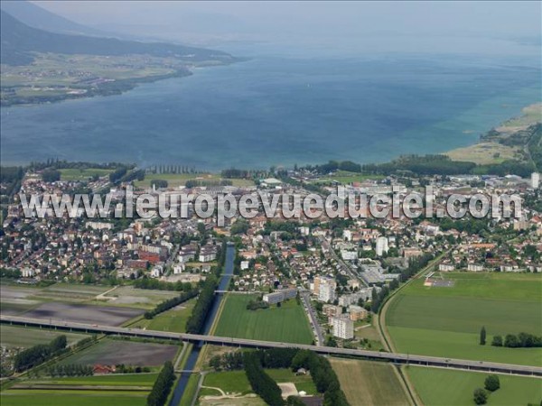 Photo aérienne de Yverdon-les-Bains