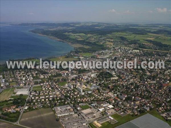 Photo aérienne de Yverdon-les-Bains