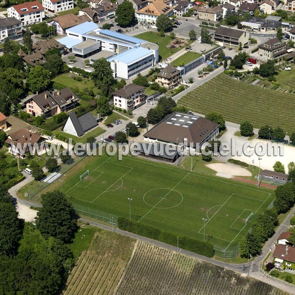 Photo aérienne de Begnins