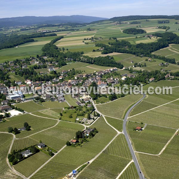 Photo aérienne de Begnins