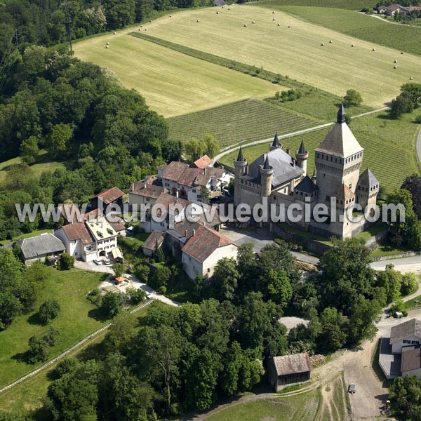 Photo aérienne de Vufflens-le-Chteau