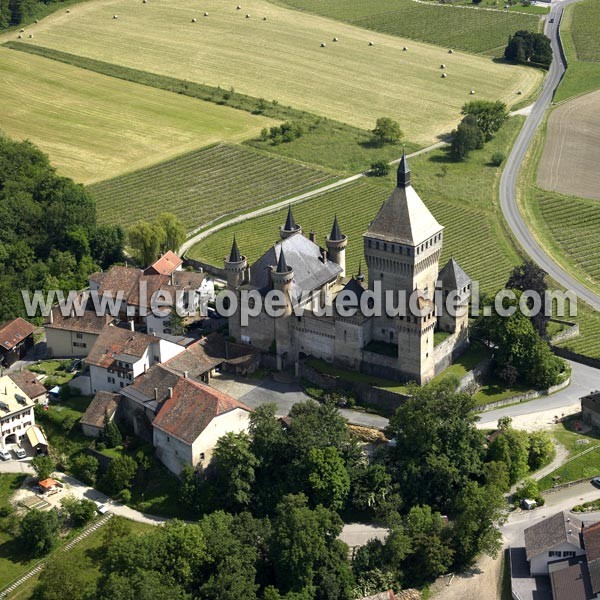 Photo aérienne de Vufflens-le-Chteau