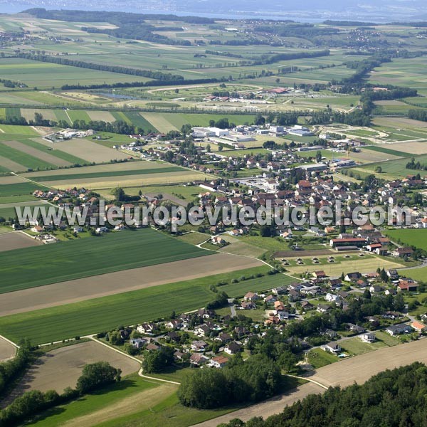 Photo aérienne de Domdidier