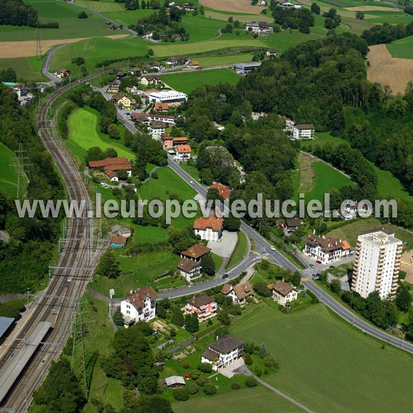 Photo aérienne de Puidoux