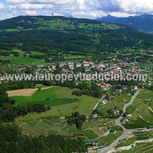 Photo aérienne de Chexbres