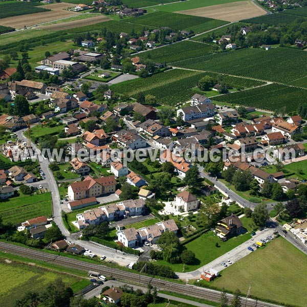 Photo aérienne de Founex