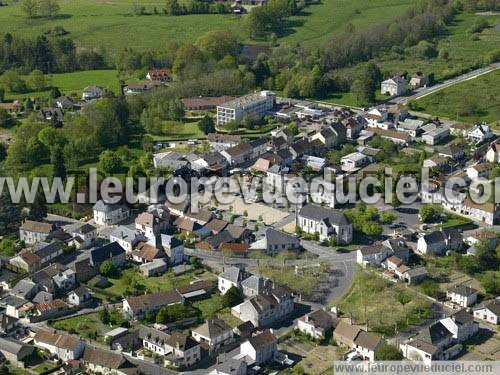 Photo aérienne de La Coquille