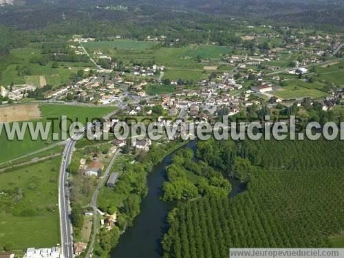 Photo aérienne de Saint-Front-de-Pradoux