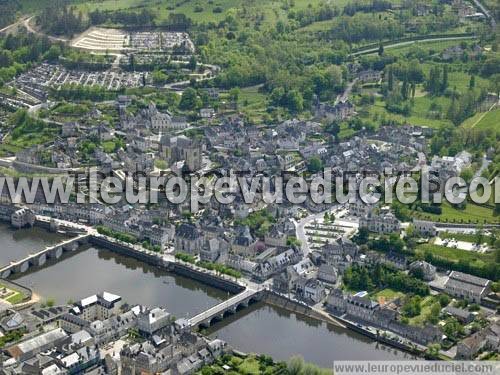 Photo aérienne de Terrasson-Lavilledieu