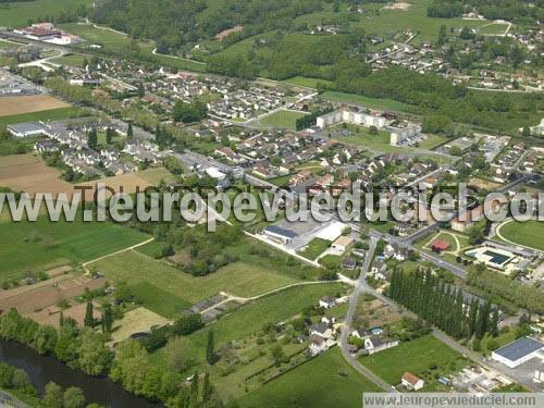 Photo aérienne de Terrasson-Lavilledieu