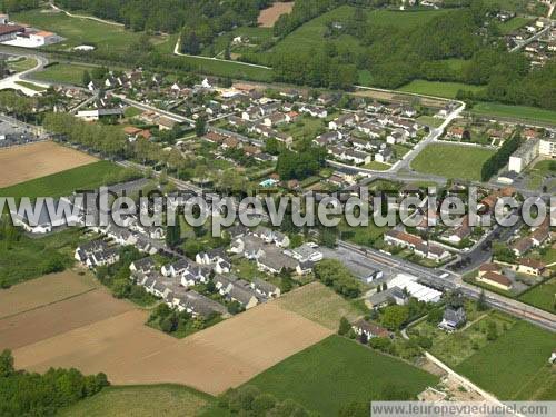 Photo aérienne de Terrasson-Lavilledieu