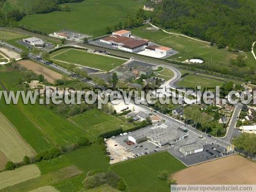 Photo aérienne de Terrasson-Lavilledieu