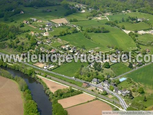 Photo aérienne de Terrasson-Lavilledieu