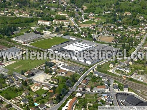 Photo aérienne de Terrasson-Lavilledieu