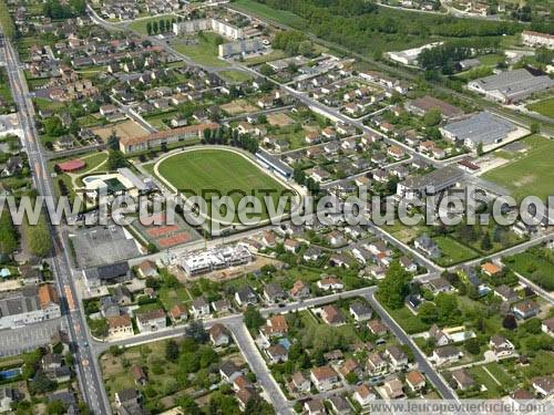 Photo aérienne de Terrasson-Lavilledieu