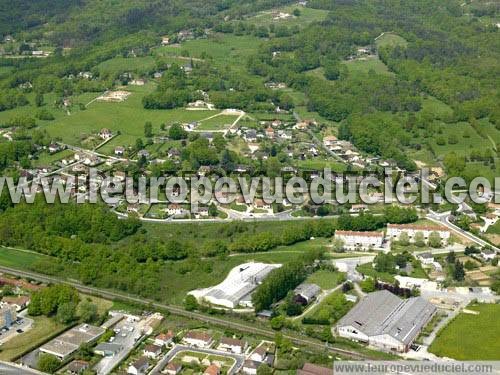 Photo aérienne de Terrasson-Lavilledieu