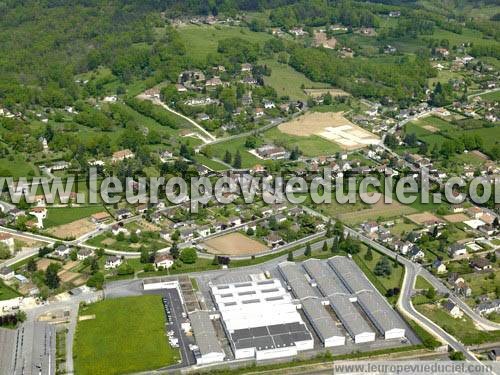 Photo aérienne de Terrasson-Lavilledieu