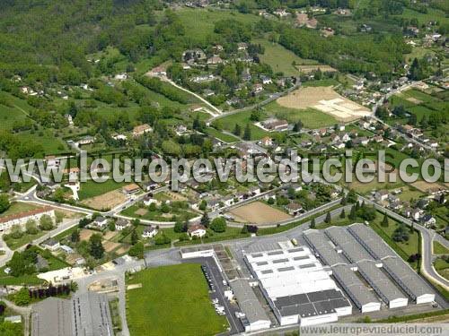 Photo aérienne de Terrasson-Lavilledieu