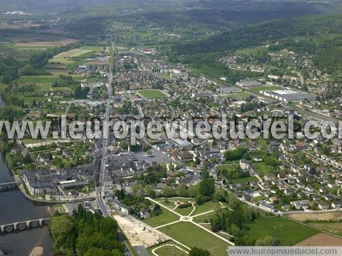 Photo aérienne de Terrasson-Lavilledieu