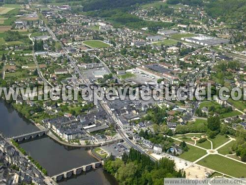 Photo aérienne de Terrasson-Lavilledieu