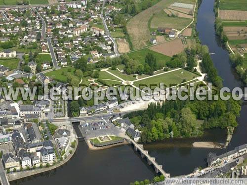 Photo aérienne de Terrasson-Lavilledieu