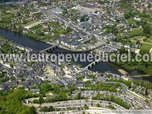 Photo aérienne de Terrasson-Lavilledieu