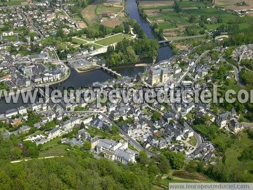 Photo aérienne de Terrasson-Lavilledieu