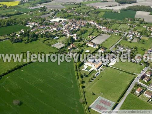 Photo aérienne de Verteillac